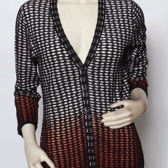 Rondina Ombre Cardigan red XS - Picture 1 of 2